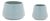 Ceramic Starburst Pattern Planter (Set of 2) For Sale