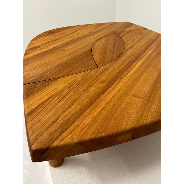 Original Coffee Table by Pierre Chapo - 1970 T22 L'Oeil refinished Made in France Pierre Chapo Pierre Chapo, who was born...