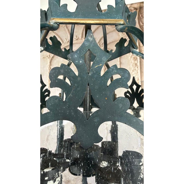 French Gothic Revival Lantern Pendant For Sale - Image 15 of 16