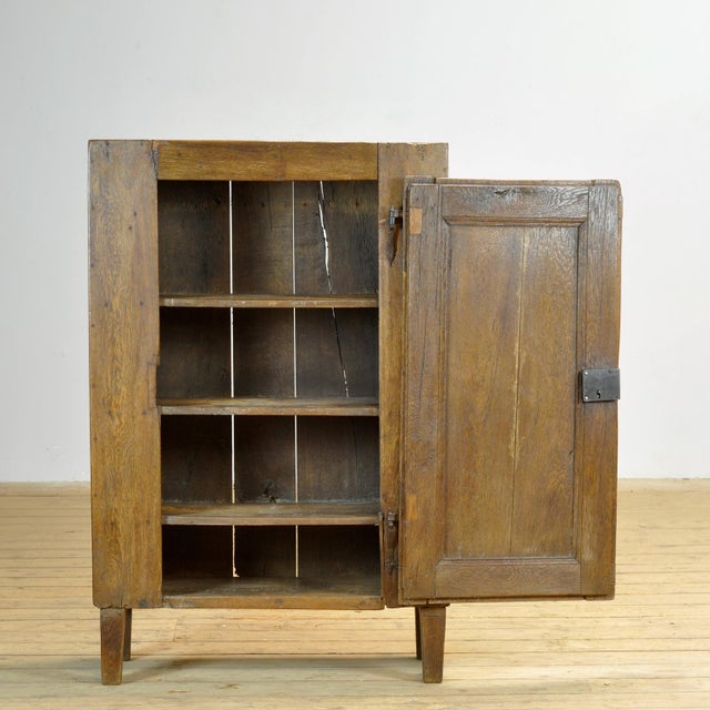 Antique Oak Cabinet, 1820 For Sale - Image 4 of 15