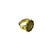 Mid 20th Century Mid 20th Century 18 Karat Yellow Gold Floral Rope and Bead Design Ring For Sale - Image 5 of 8