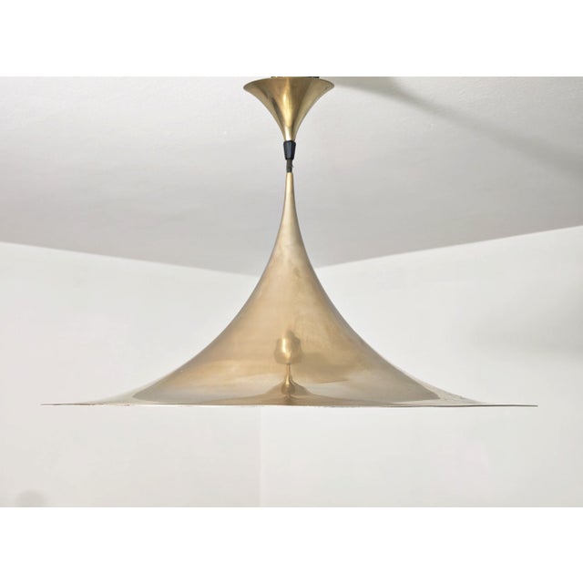 Mid-Century Modern Danish Suspension Lamp by Claus Bonderup & Torsten Thorup for Fog & Mørup, 1960 For Sale - Image 3 of 18