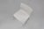 Mid-Century Modern White Chair with Metal Frame and Plastic Seat, Belgium, 2000s For Sale - Image 6 of 12