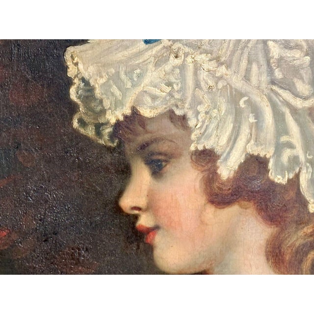 After Sir Joshua Reynolds, Oil on Canvas of Theophila Gwatkin, Newcomb-Macklin For Sale In New York - Image 6 of 14
