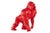 Red Resin Kong from Richard Orlinski For Sale - Image 9 of 10