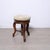 Antique Wooden Swivel and Adjustable Screw Piano Stool, 1930s For Sale - Image 12 of 12