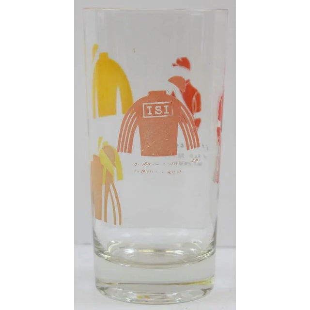 Hand-Painted Jockey Highball Glasses - Set of 6 For Sale - Image 5 of 8