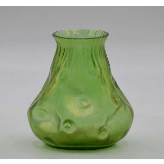 Bohemia 1899 Rusticana Art Glass Vase by Loetz For Sale - Image 4 of 4
