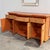 Brown Vintage Rattan and Wood Orange Curved Sideboard, 1980s For Sale - Image 8 of 16