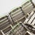 Vintage Italian Handmade Silver 800 Folding Garden Table and Chairs Dollhouse Set, Arezzo, 1970s, Set of 5 For Sale - Image 9 of 14
