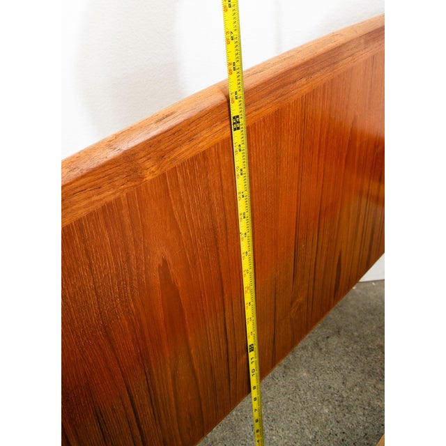 1960s Mid Century Danish Modern Bedframe Sm SingleTeak Bed Denmark Sannemanns Mobler For Sale - Image 10 of 10