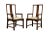 Martin Industries Vintage Pair Asian Yoke Back Armchairs For Sale - Image 13 of 13