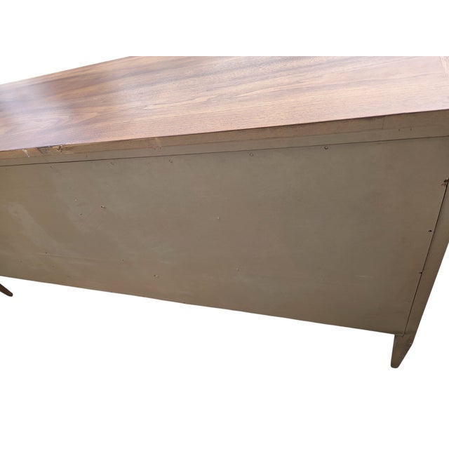 Vintage Danish Modern Century Furniture Dresser Chest Sideboard Rosewood Bronze For Sale - Image 17 of 18