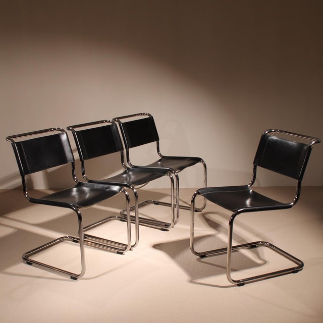 Cantilever S33 Chairs by Mart Stam for Thonet, Germany, 1926, Set of 4 For Sale - Image 16 of 16