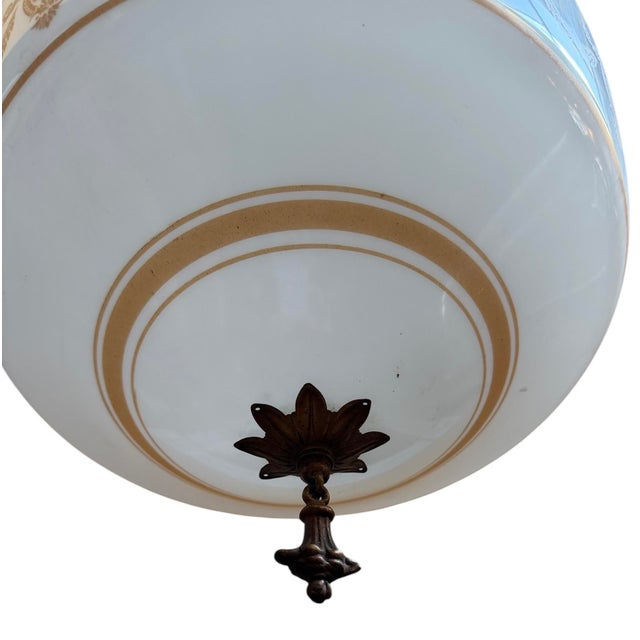 A great classic ceiling pendant that will add charm to any room. We have two of these!