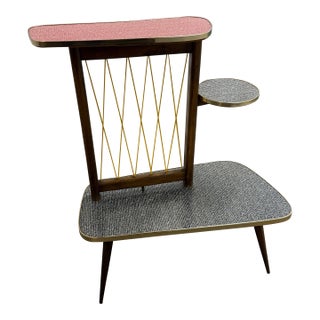 German Plant Stand Mid Century Modern Vintage Eames Danish 50s 60s 70s Atomic For Sale