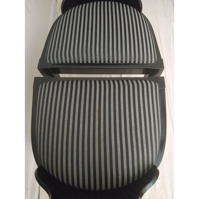 Wood 1980s Italian Postmodern Chairs, Pietro Constantini for Ello, a Pair For Sale - Image 7 of 11