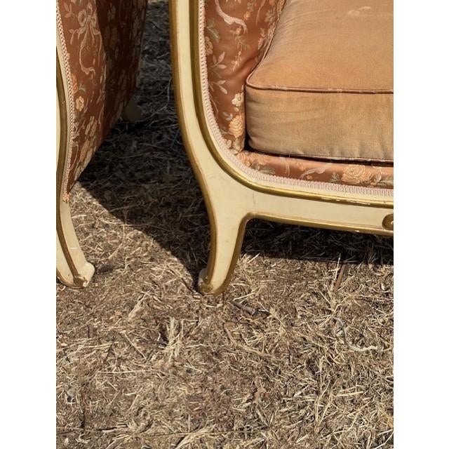 Classic 1940s French Art Deco Club Chairs - A Pair For Sale - Image 15 of 15