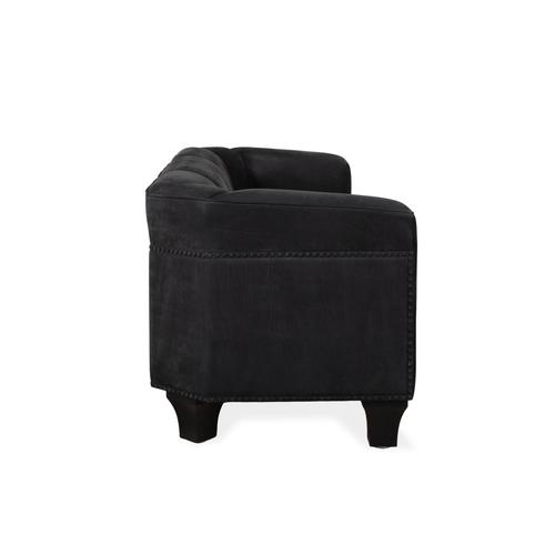 Black Leather 2-Seater Sofas from Wittmann, Set of 2 For Sale - Image 9 of 12