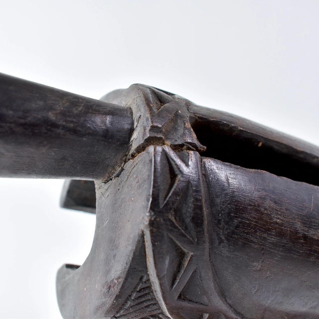 Wood Early 20th Century Lengola Divination Drum For Sale - Image 7 of 13