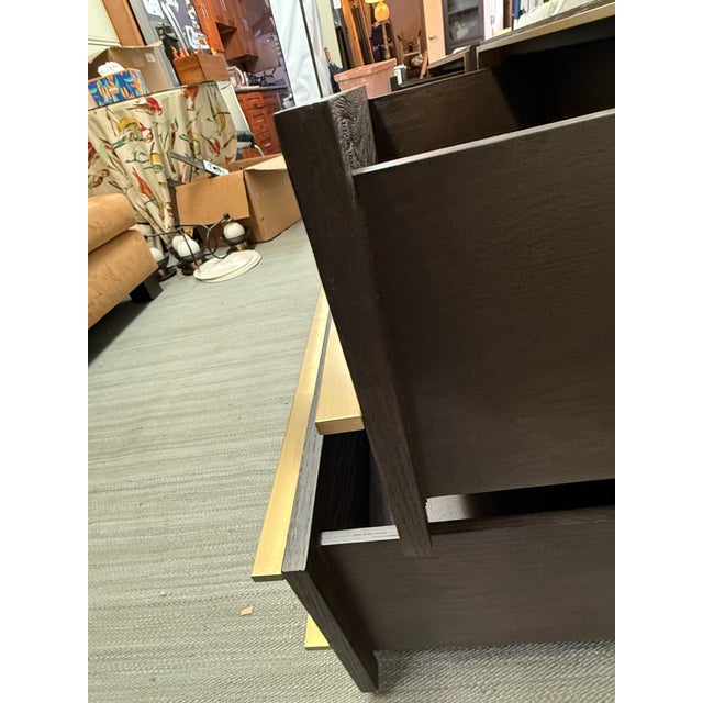 Restoration Hardware Closed Calvin Nightstands, Pair For Sale - Image 12 of 12