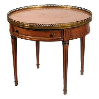 Mid 20th Century Brandt French Regency Style Bouillotte Table For Sale