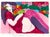 Walasse Ting (b. Shanghai 1929, d. New York 2010) Woman. Signed Ting 85, P.P. Lithograph in colors. Sheet size 72 x 101...
