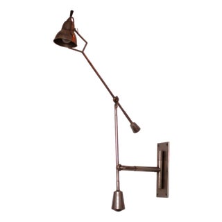 Vintage French Wall Lamp by Edouard Wilfred Buquet, 1930 For Sale