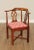 Hickory Chair Furniture Company Late 20th Century Chippendale Style Mahogany Corner Chair For Sale - Image 4 of 13