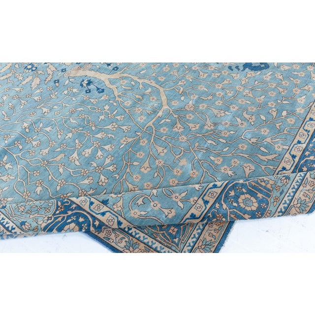 Authentic Early 20th Century Indian Rug For Sale In New York - Image 6 of 8