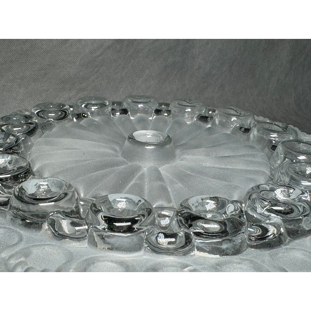 1970s Mid-Century Modern Glass Ceiling Light, Europe, 1970s For Sale - Image 5 of 13