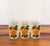Vintage Frosted Glass Orange Juice Pitcher & Tumbler Set of 6 For Sale In West Palm - Image 6 of 6