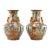 Pair of Large Guangcai Porcelain Vases in the 19th Century For Sale