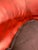Pair of Vintage Mod Overman International Red Vinyl Swivel Pod Chairs Ca 1978 For Sale - Image 13 of 16