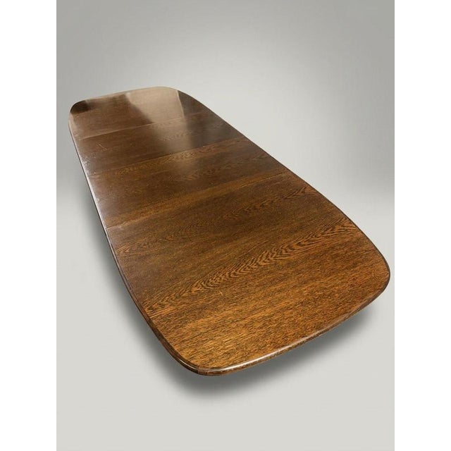 Mid-Century Danish Extending Oak Dining Table by Skovby, 1970s For Sale - Image 4 of 8