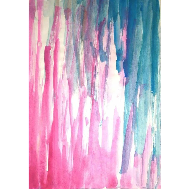 Contempologyc, Sweet Beauty, Original Tempera on Paper, 2020 For Sale - Image 6 of 6