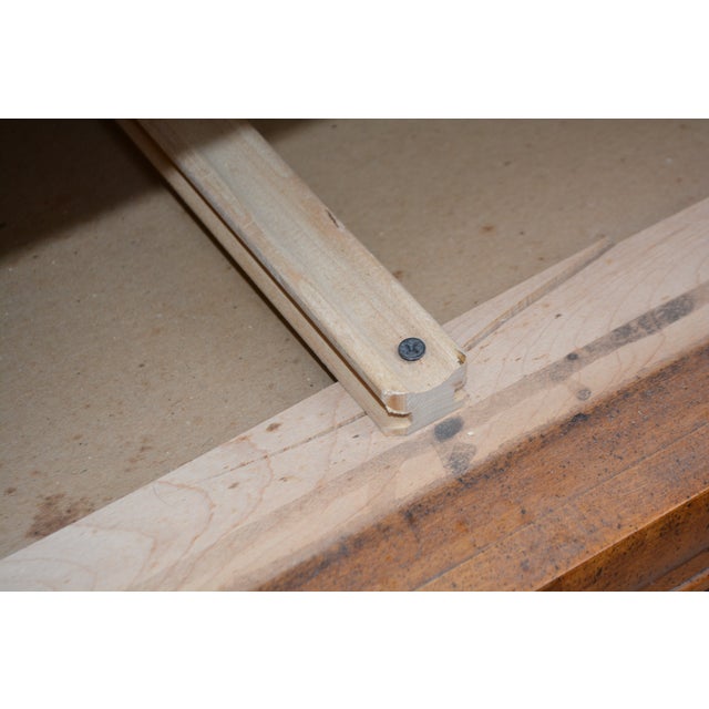 Vintage Henry Link Mandarin Collection Burlwood Triple Dresser / Chest of Drawers Credenza For Sale - Image 13 of 14