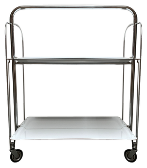 Vintage Foldable Service Cart by Raquer, 1970s