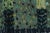 Textile Mid-Century Scandinavian Rug Rya Pile Rug "Alvastra Green" By Marianne Richter For Sale - Image 7 of 8