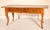 French Antique Louis XV Style Provincial Fruit Wood Desk For Sale - Image 3 of 11