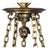 Late 18th Century Empire Style Bronze Chandelier For Sale - Image 5 of 12