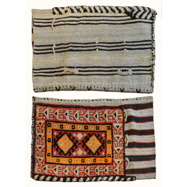Tribal Early 20th Century Gabbeh Grain Bag Rugs - A Pair For Sale - Image 3 of 9
