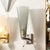 Modernist Hand-Blown Smoked Gray Murano Glass Conical Sconces With Orbital Drop For Sale - Image 9 of 15