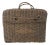 Vintage Woven Rattan Picnic Basket With Handle & Lid – Handwoven Storage & Décor For Sale