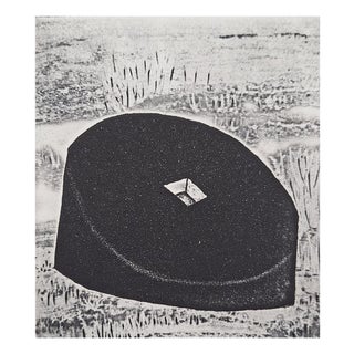 Jerzy Dmitruk, The Millstone, The Cornerstone of Civilization's Development (On the Rotations of the Mysterious Spheres), 2021, Etching For Sale