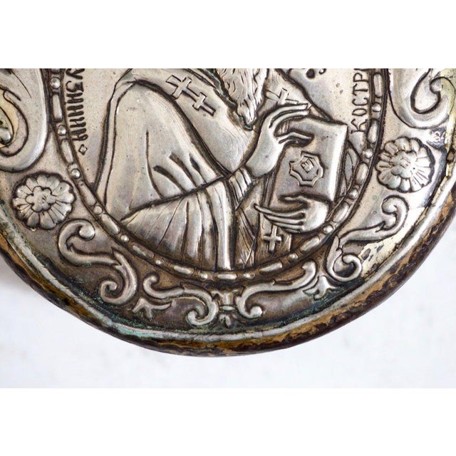 19th Century Silver and Lacquer Box For Sale - Image 7 of 10
