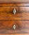 19th-Century Biedermeier Style Mahogany Chest of Drawers, Matched Flame Grain For Sale In Miami - Image 6 of 13
