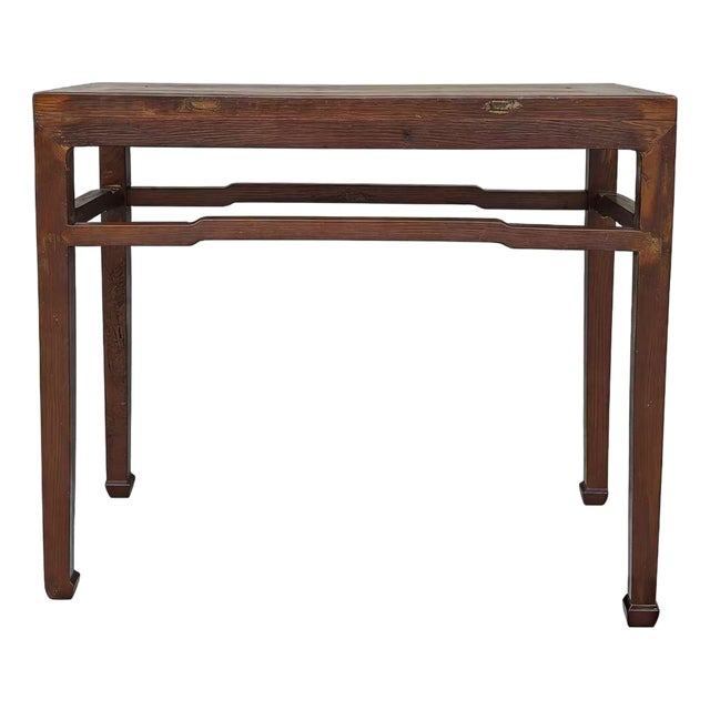 19th Century Square-Corner Side Table For Sale