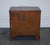 Late 20th Century Burr Walnut Chest of Drawers with Brass Handles For Sale - Image 15 of 16
