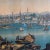 Boston Harbor from Views of North America from Zuber Et Cie, France For Sale - Image 6 of 9